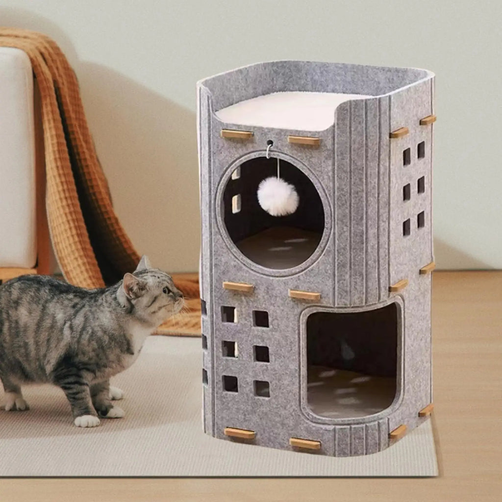 Enclosed Cat Cave Bed