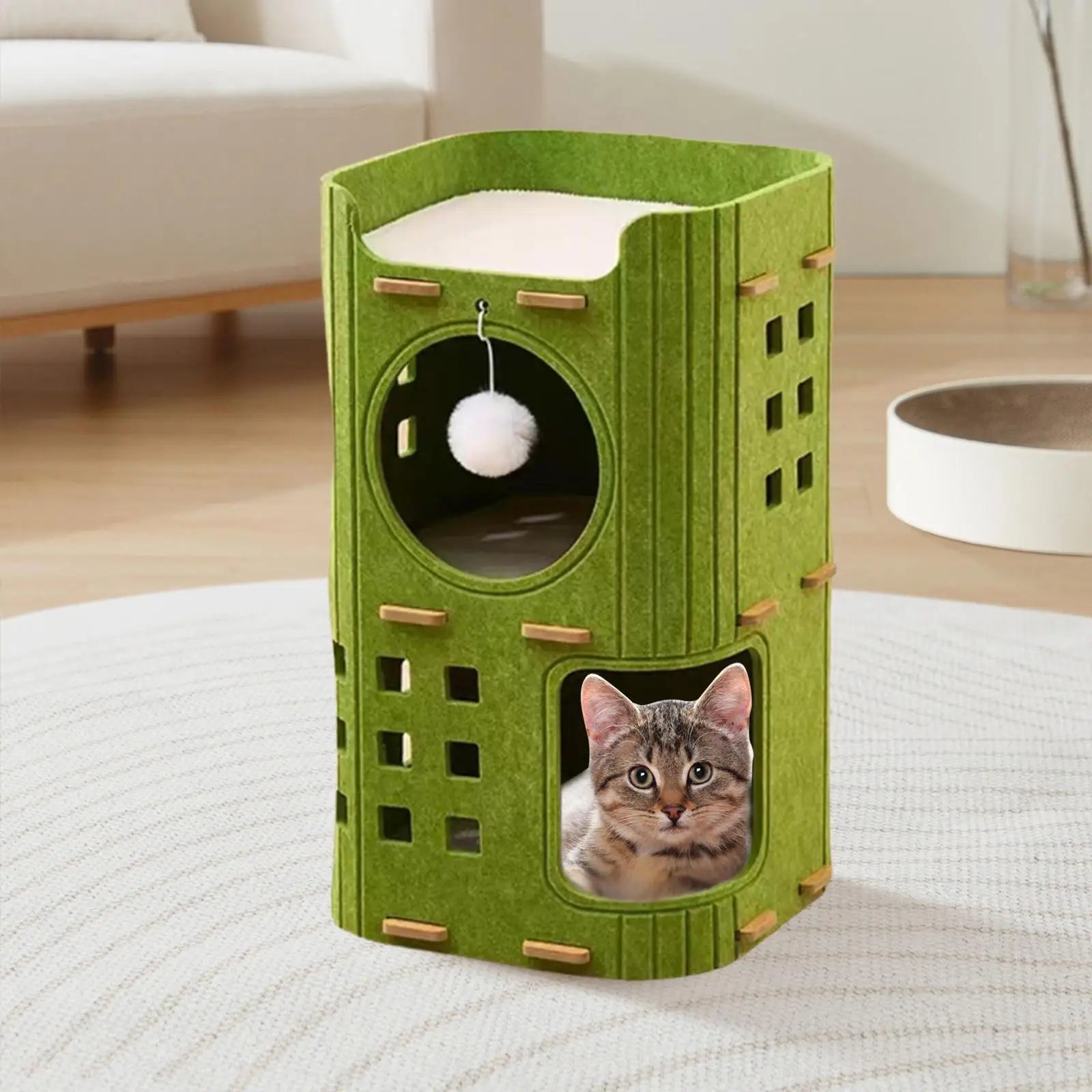Enclosed Cat Cave Bed