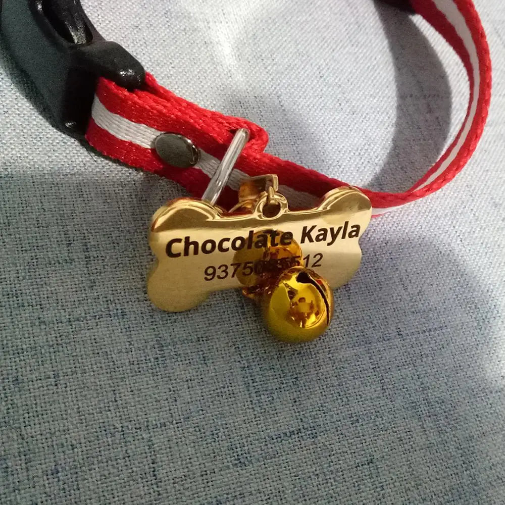 Custom Stainless Steel Pet ID Tag