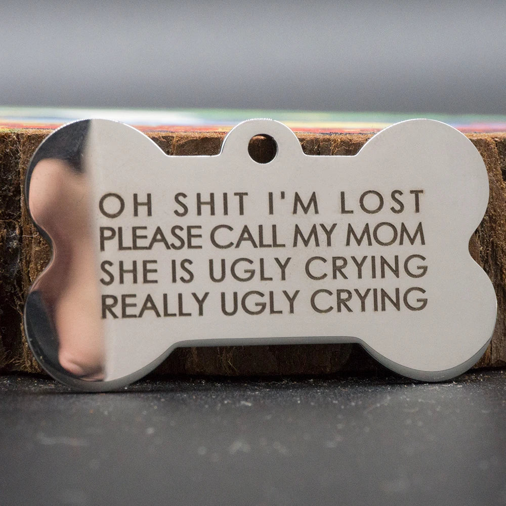 Custom Stainless Steel Pet ID Tag