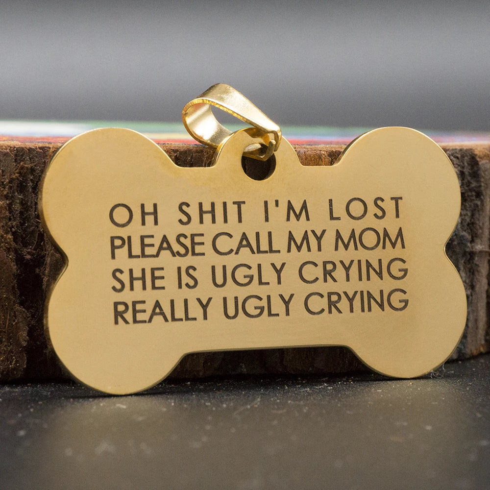 Custom Stainless Steel Pet ID Tag