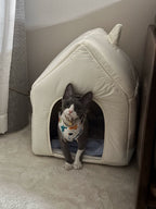 Heated Winter Cat Nest Tent