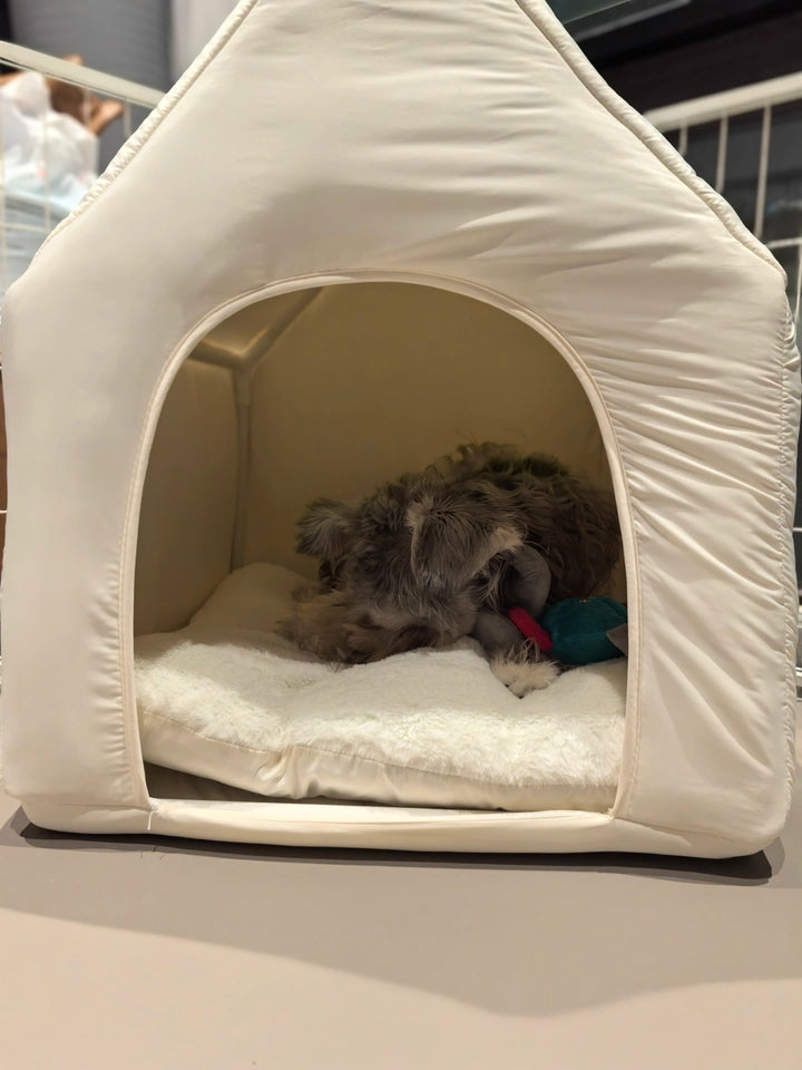 Heated Winter Cat Nest Tent