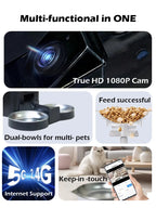 Smart WiFi Cat Feeder with Camera