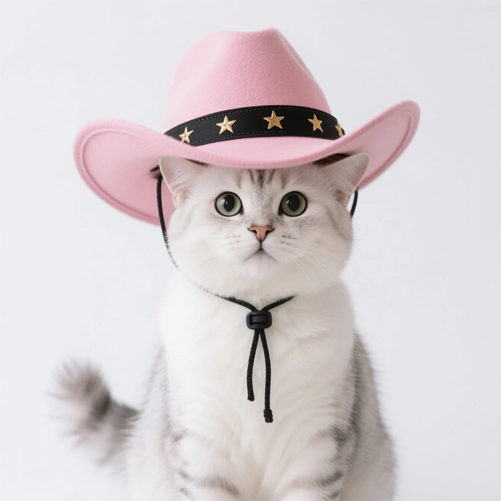 Cowboy Hat Pet Costume