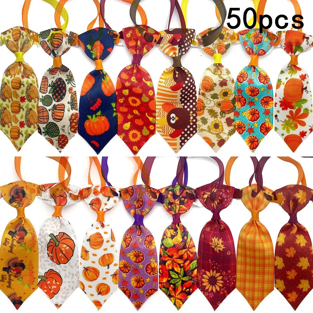Turkey Bow Tie Pet Accessory (50pk)