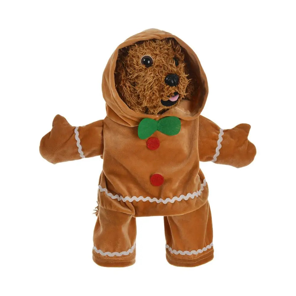 Gingerbread Man Pet Costume Hoodie