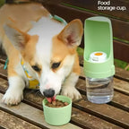 2-in-1 Dog Travel Water Bottle