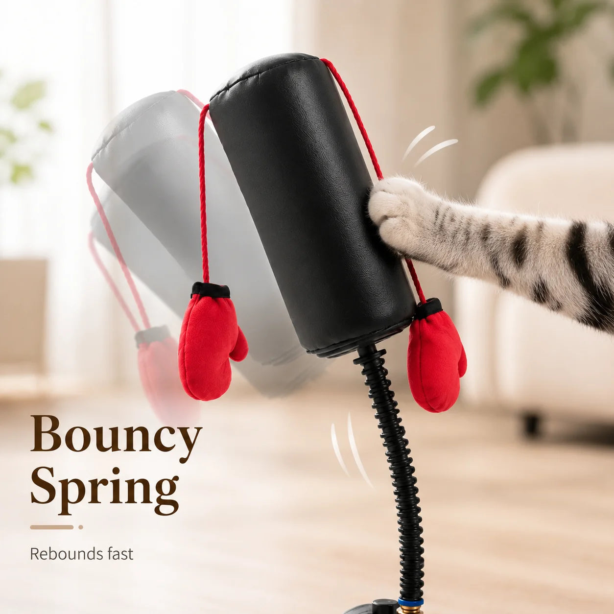 Interactive Cat Boxing Toy