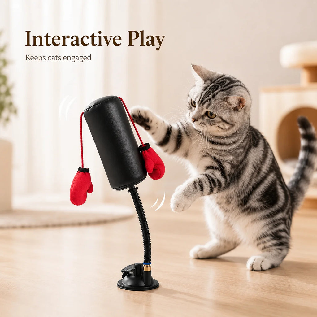 Interactive Cat Boxing Toy