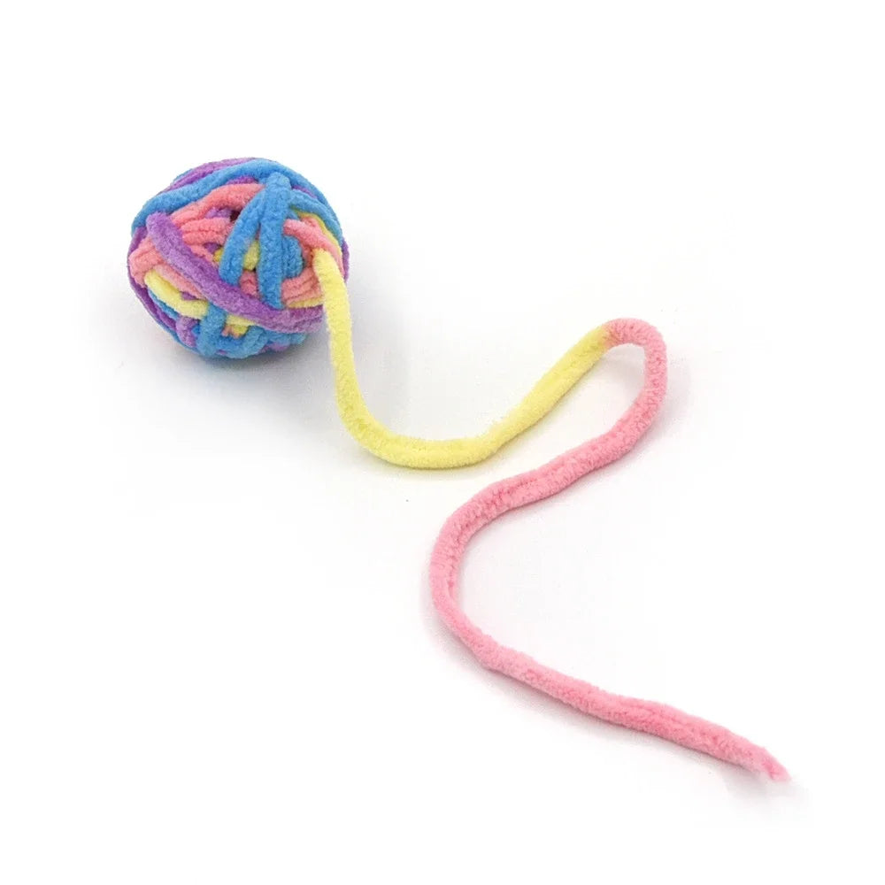 Wool Fidget Ball Cat Toy