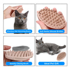 Silicone Pet Massage & Wash Brush