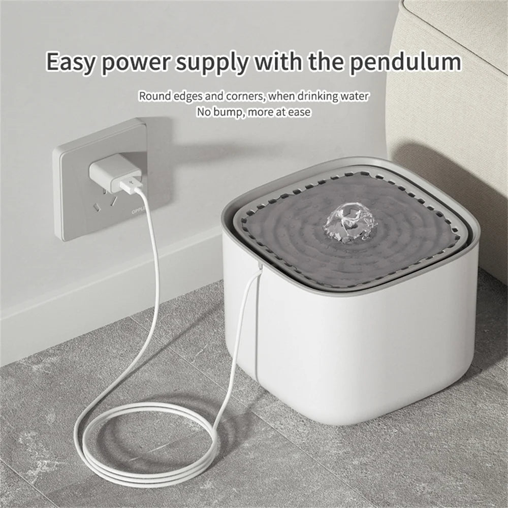 3L Auto-Circulating Cat Water Fountain
