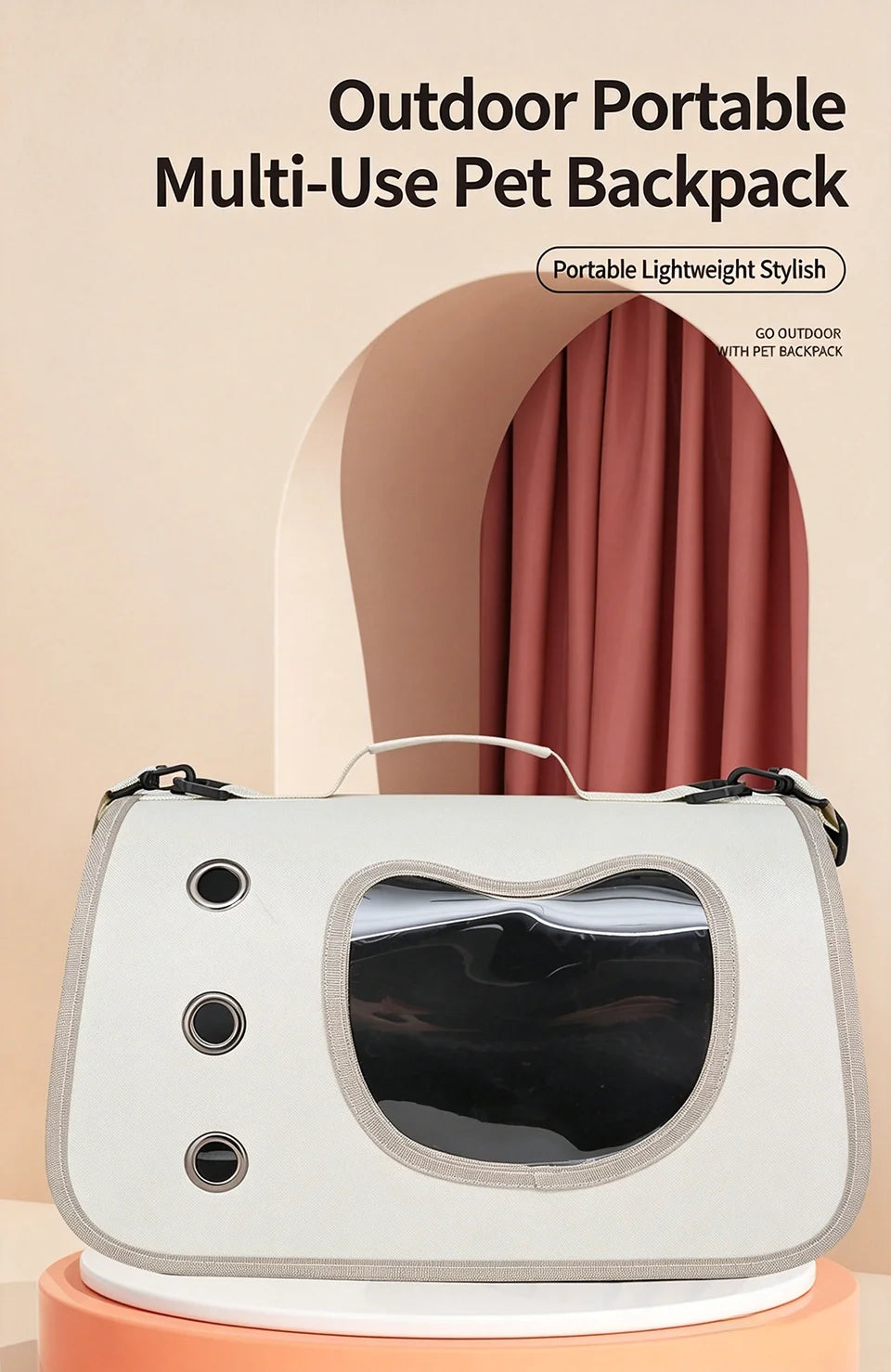 Foldable Pet Travel Carrier Bag