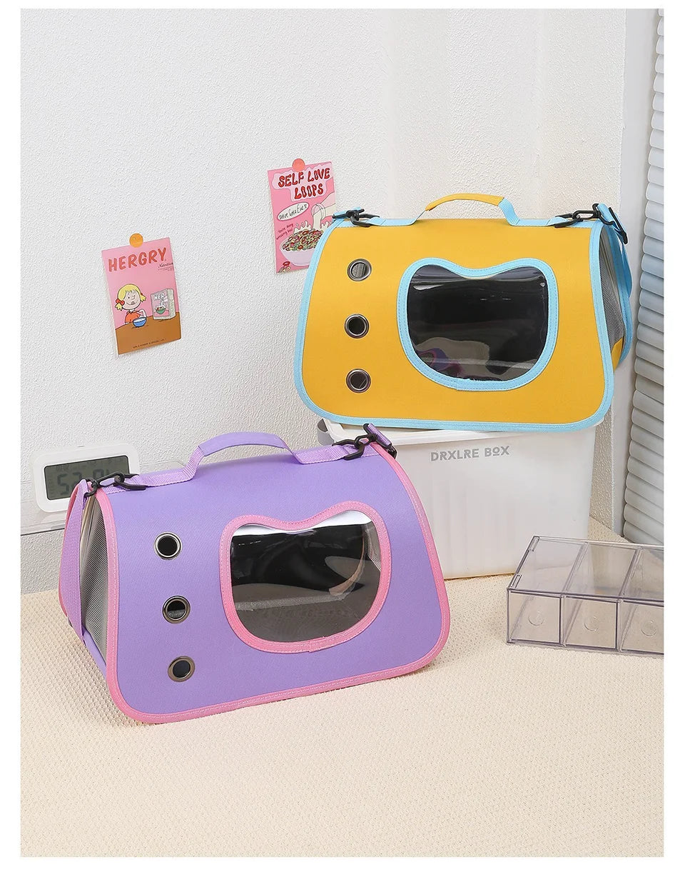 Foldable Pet Travel Carrier Bag