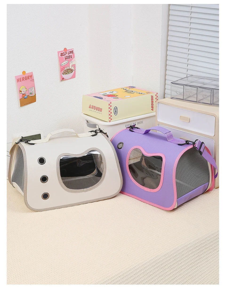 Foldable Pet Travel Carrier Bag