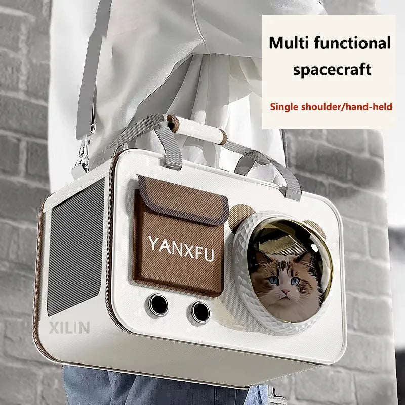 Cat Backpack Carrier with Bubble Window