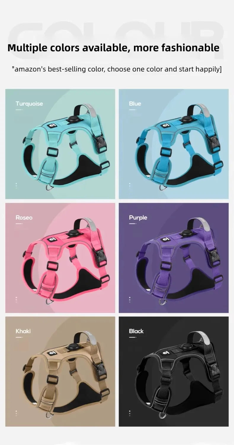 Anti-Pull Reflective Dog Harness