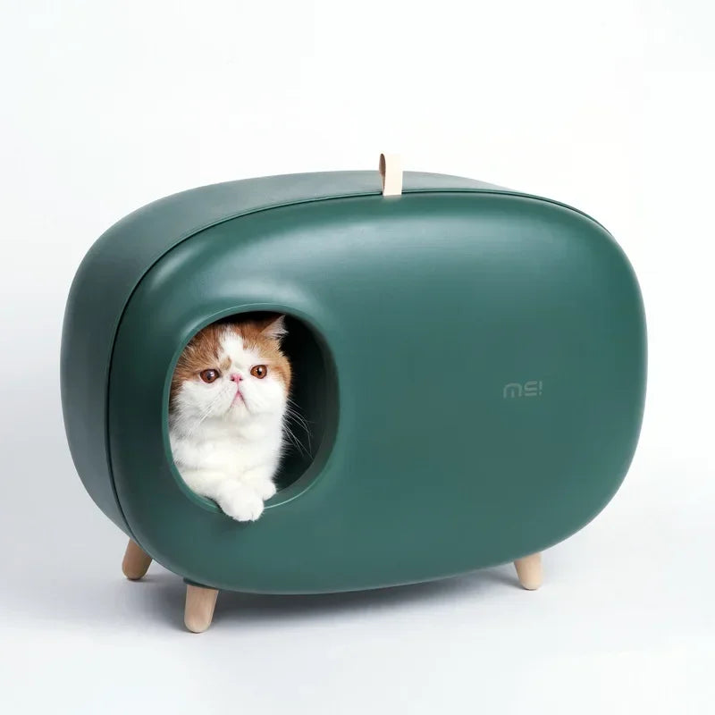 Fully Enclosed Self-Cleaning Litter Box