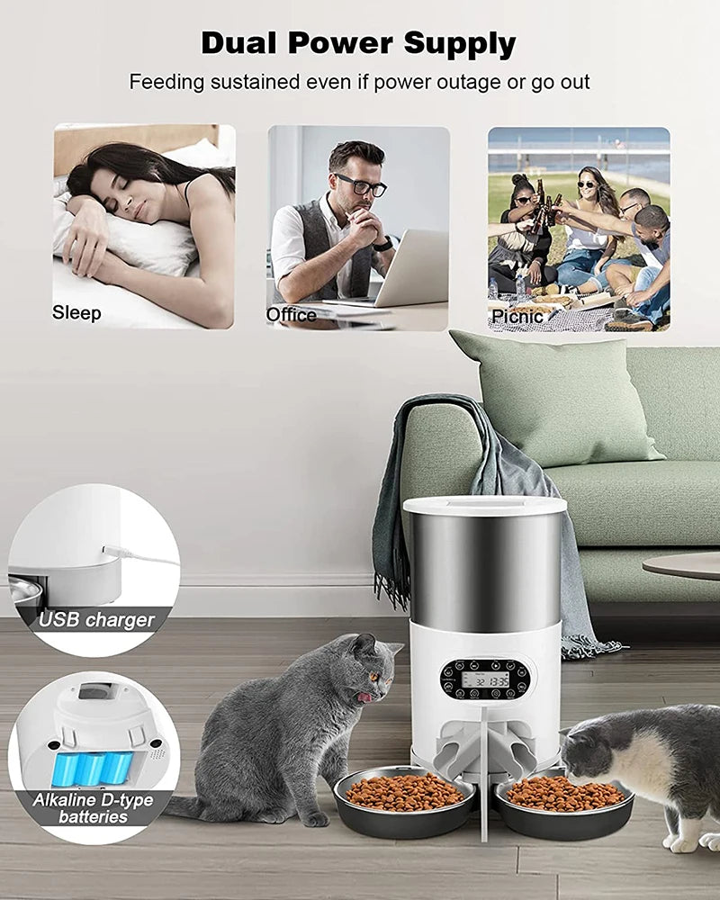 Smart App-Controlled Pet Feeder