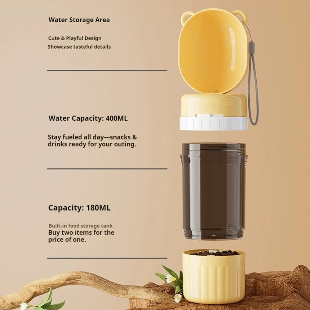 Large Capacity Pet Travel Bottle