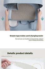 Fully Enclosed Self-Cleaning Litter Box