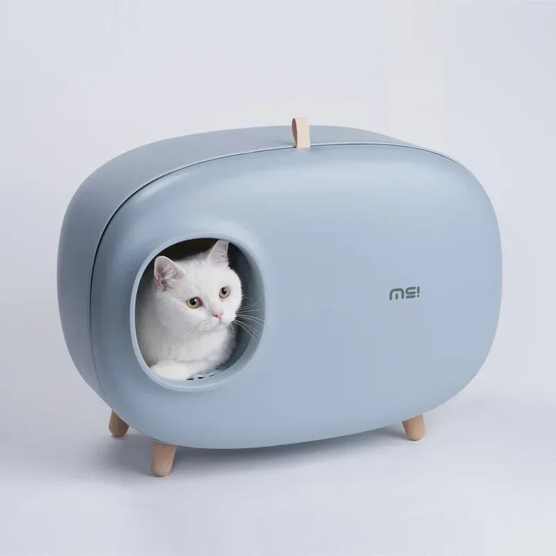 Fully Enclosed Self-Cleaning Litter Box