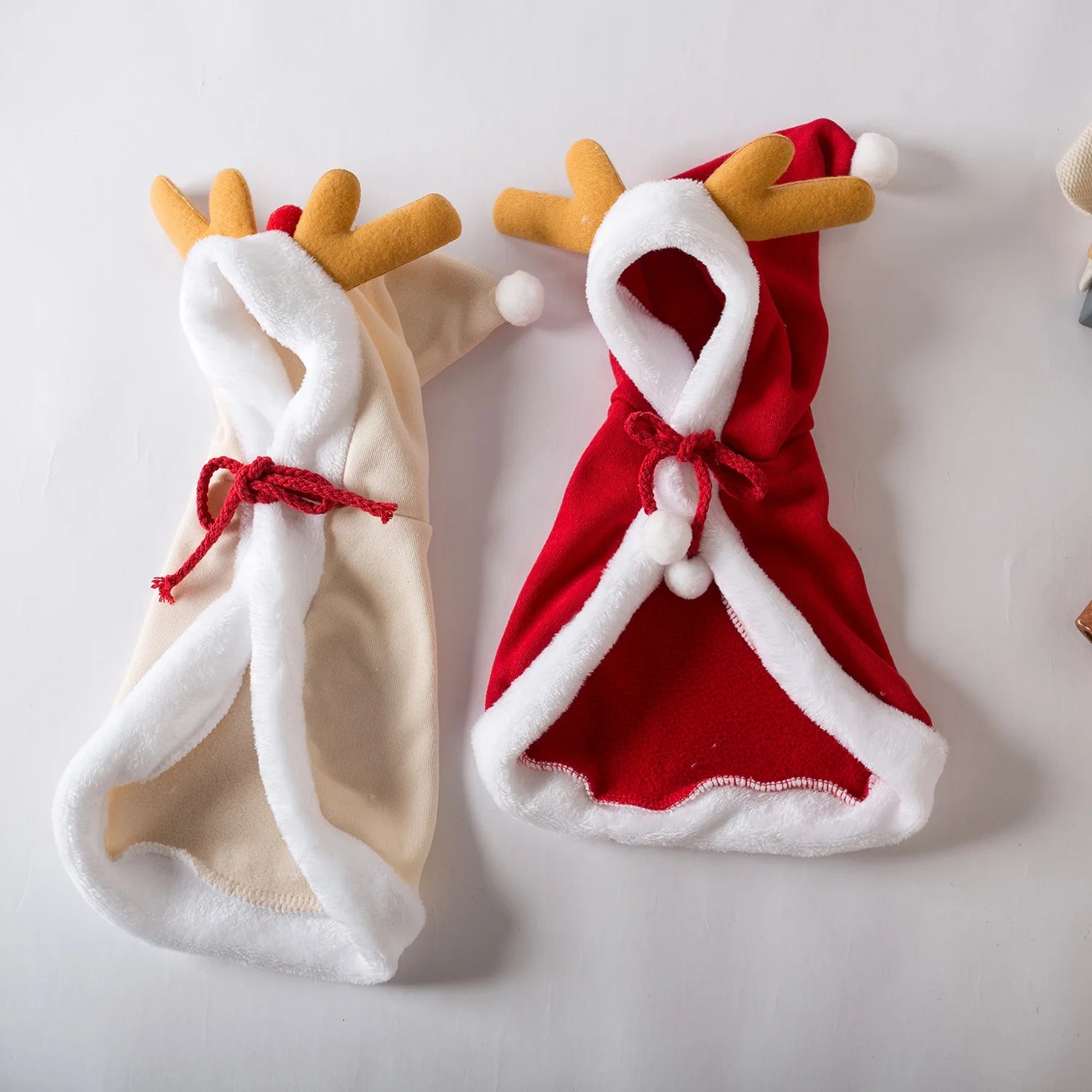 Christmas Hooded Pet Cape