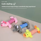 Plush Squeaky Animal Dog Toy