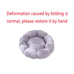 Flower Shape Soft Pet Bed