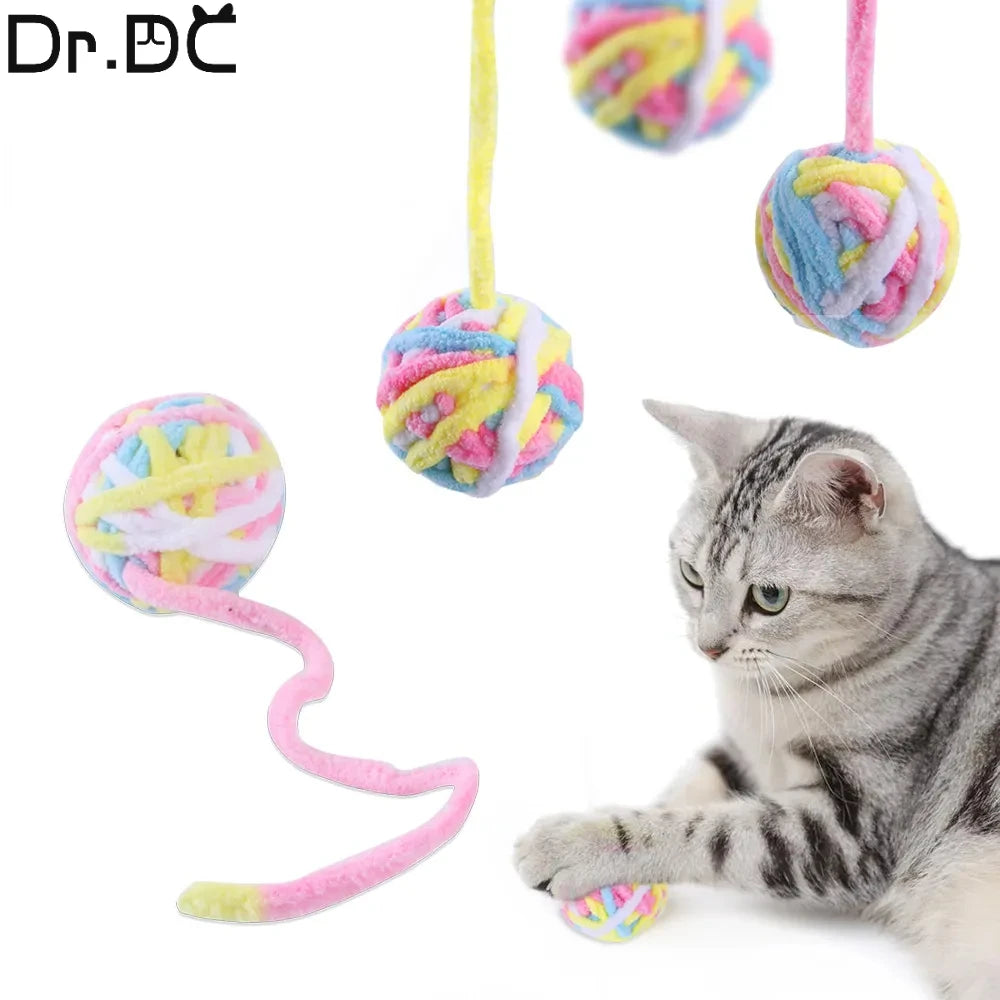 Wool Fidget Ball Cat Toy