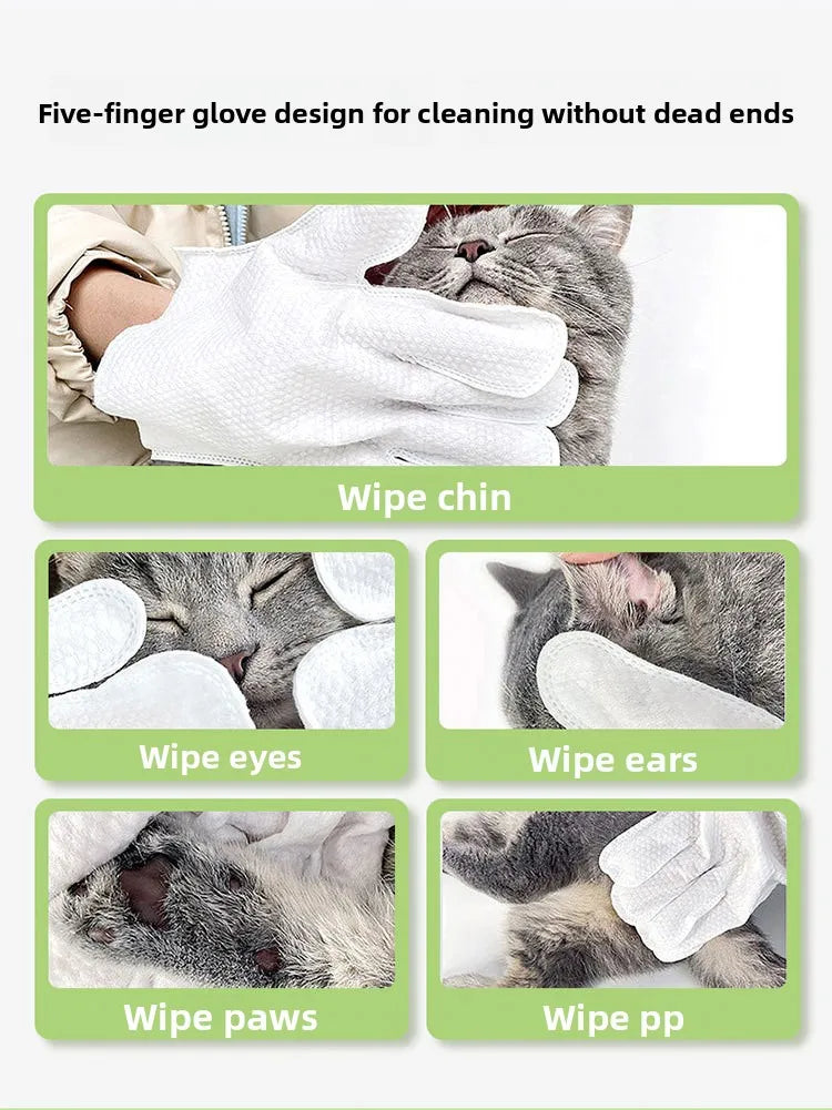 Leave-In Pet Cleaning Wipes