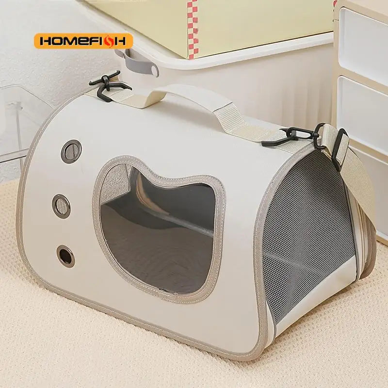 Foldable Pet Carrier Shoulder Bag