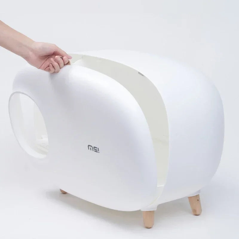 Fully Enclosed Self-Cleaning Litter Box