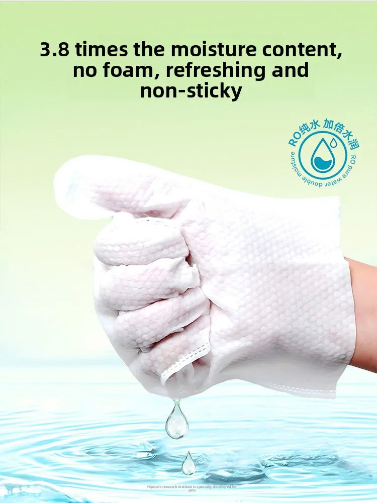 Leave-In Pet Cleaning Wipes