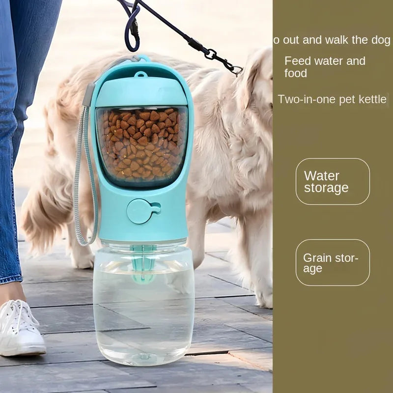 Portable Pet Food & Water Container