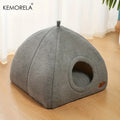2-in-1 Winter Cat House Bed