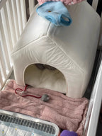 Heated Winter Cat Nest Tent