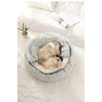 Plush Semi-Enclosed Cat Nest