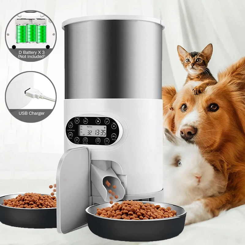 Smart App-Controlled Pet Feeder
