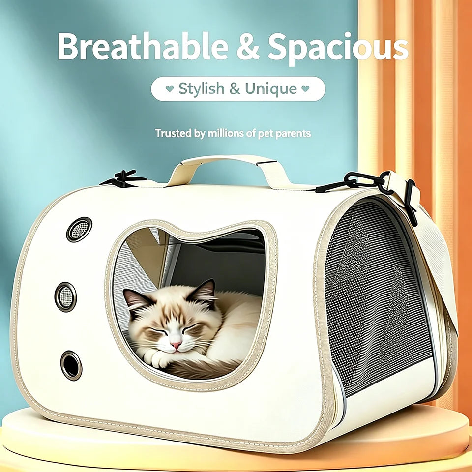 Foldable Pet Travel Carrier Bag