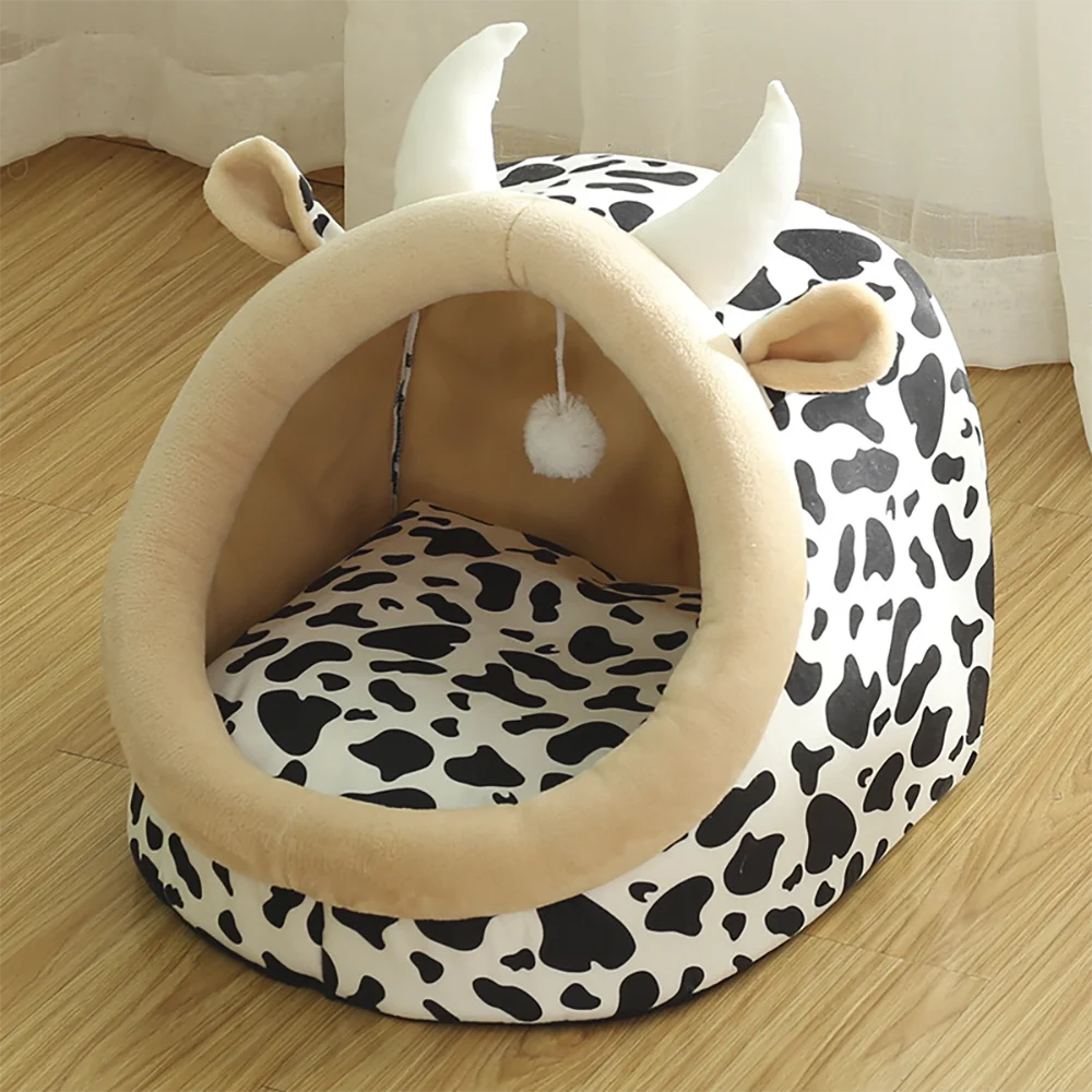 Cozy Cat & Small Dog Bed Basket
