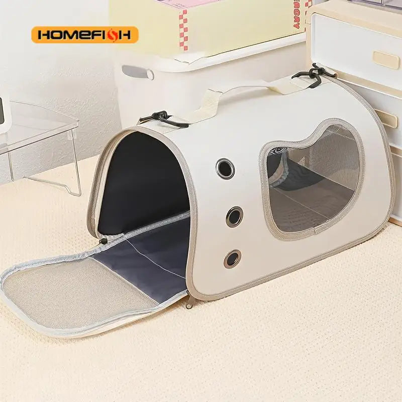 Foldable Pet Carrier Shoulder Bag