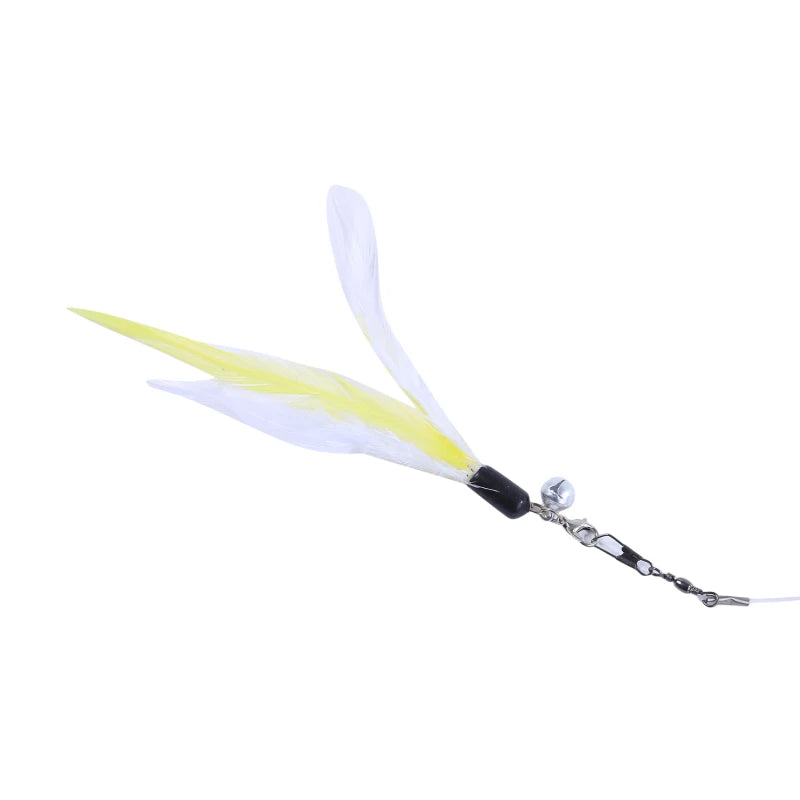 Telescopic Feather Cat Teaser Wand