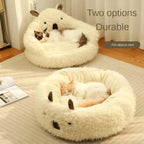 Winter Warm Pet House Bed