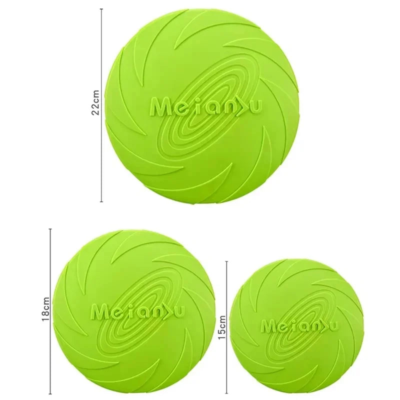 Silicone Flying Disk Dog Toy