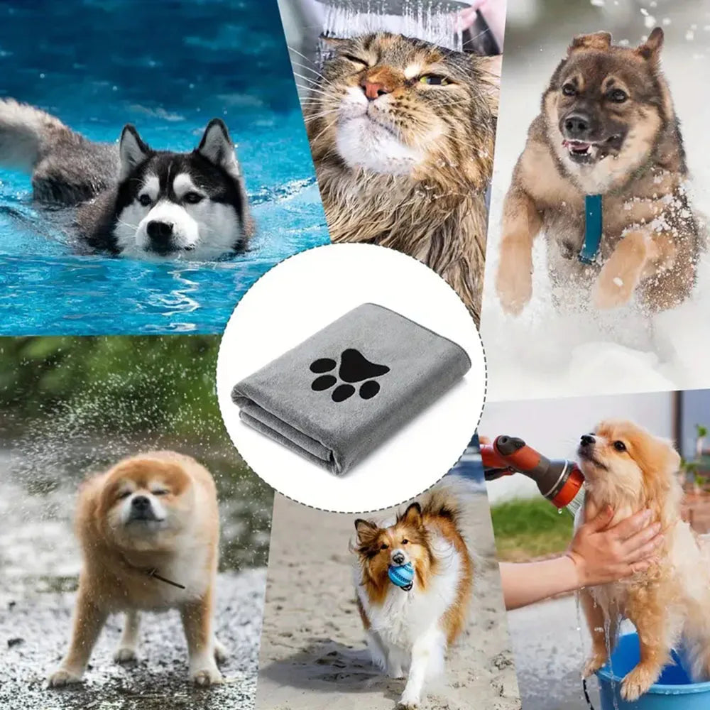 Microfiber Pet Bath Towel