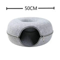 Donut Pet Tunnel Bed & Toy
