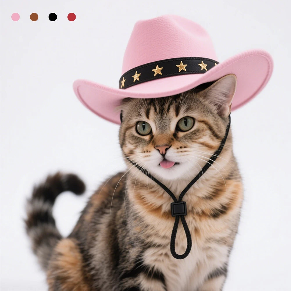 Cowboy Hat Pet Costume