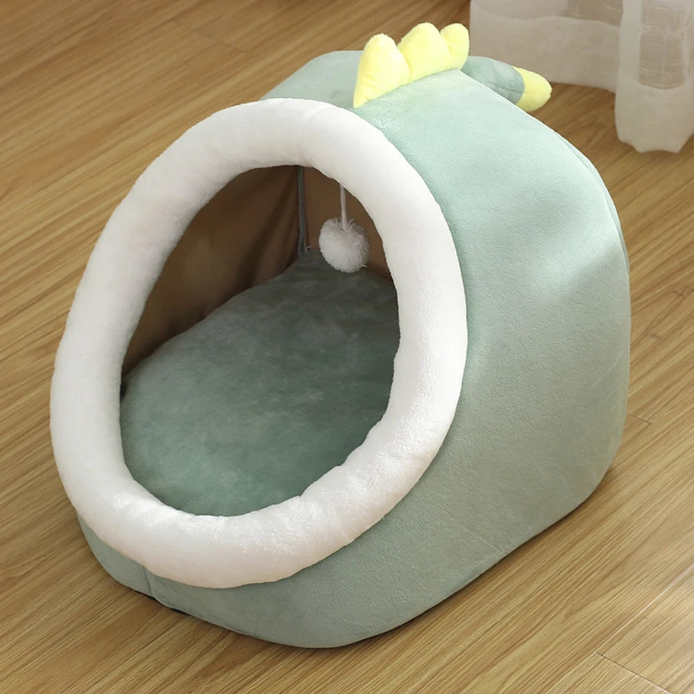 Cozy Cat & Small Dog Bed Basket